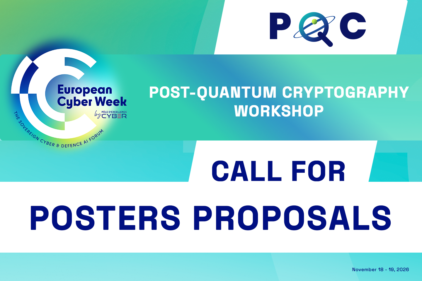 PQC conference 2026-call for posters